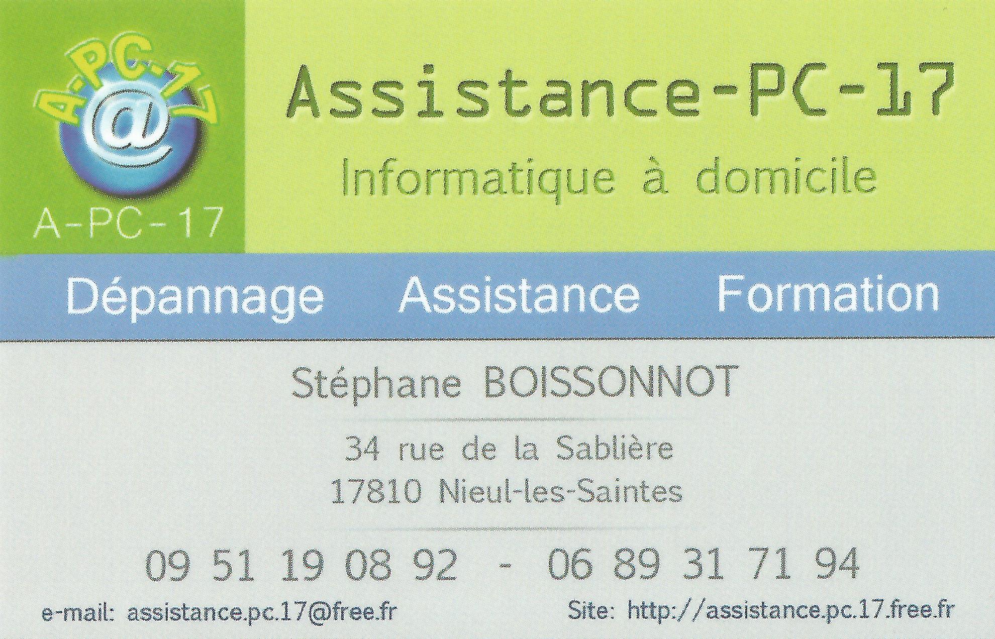 Assistance PC 17